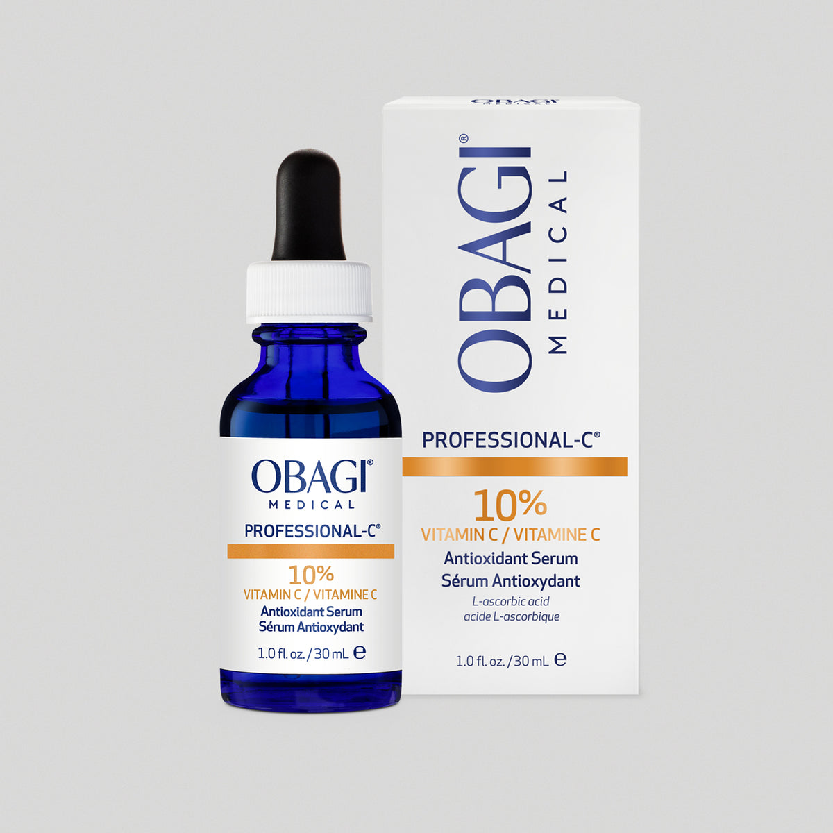 Obagi Professional-C Serum 10% with open bottle