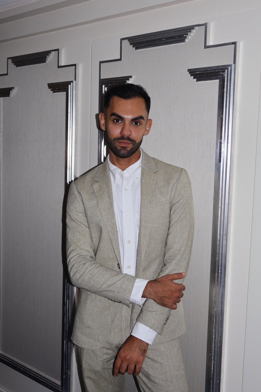 Dr Mo at the La Roche-Posay Mela B3 Double Dose launch at Claridge’s