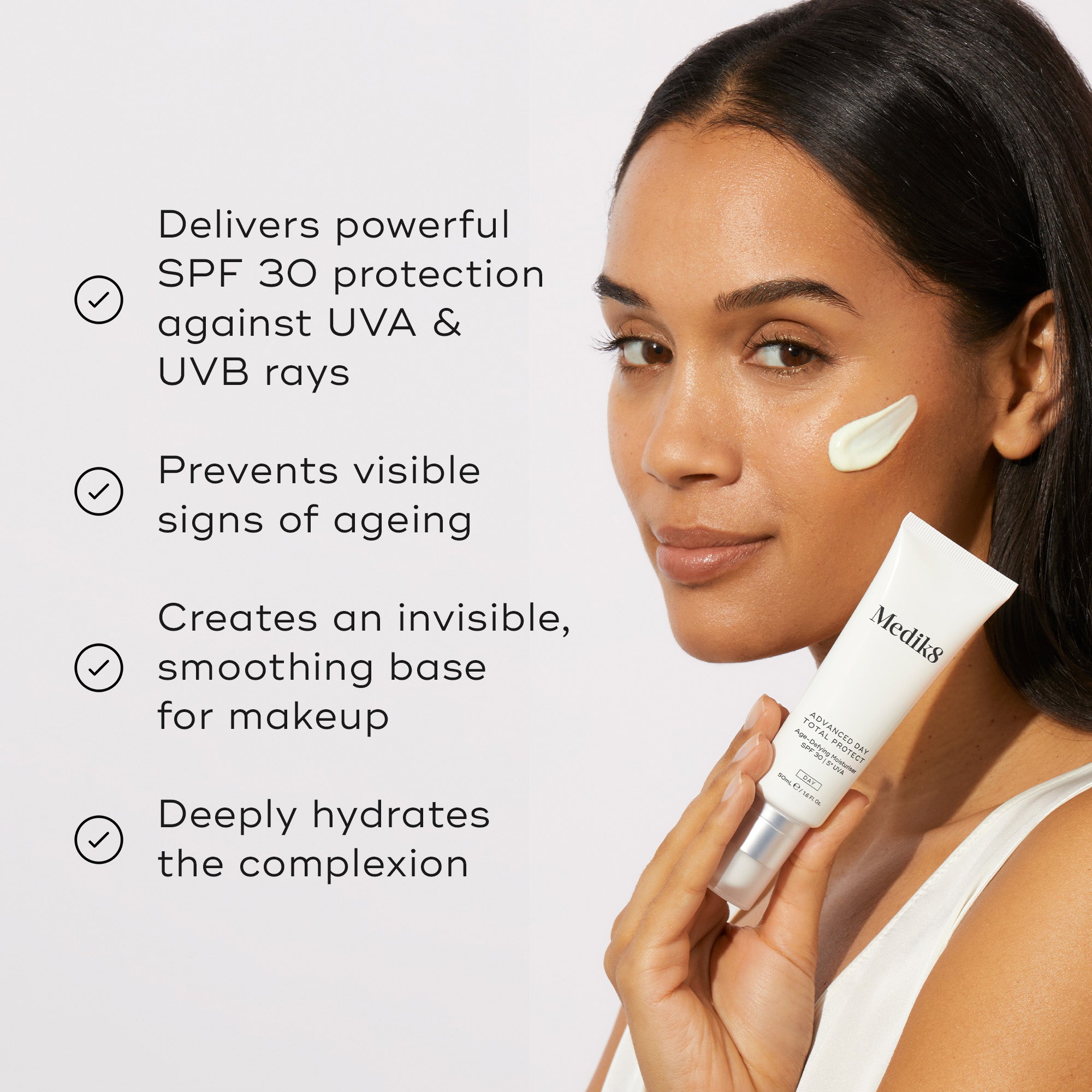 Medik8 Advanced Day Total Protect™ – SPF 30 Moisturiser key benefits