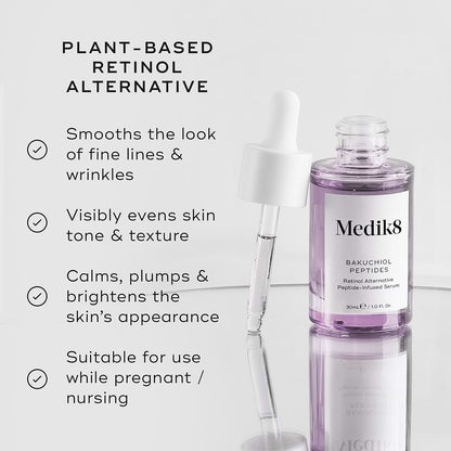 Medik8 Bakuchiol Peptides™ – Retinol Alternative Serum key benefits