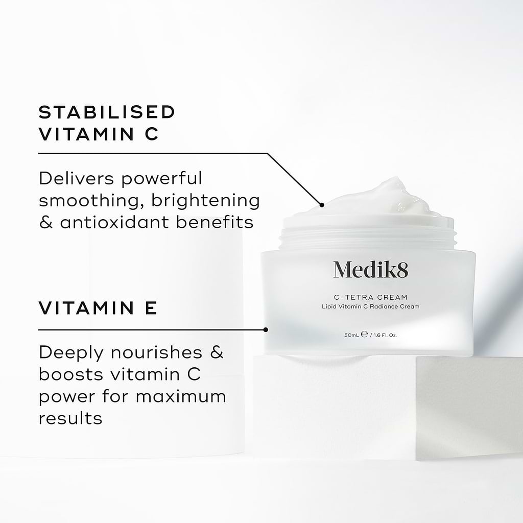 Medik8 C-Tetra® Cream – Vitamin C Radiance Cream key ingredients