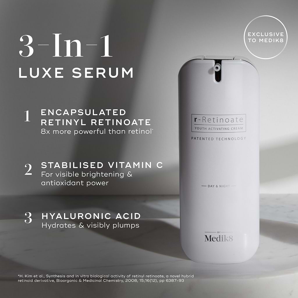 Medik8 r-Retinoate® Day &amp; Night – Youth-Activating Cream key ingredients