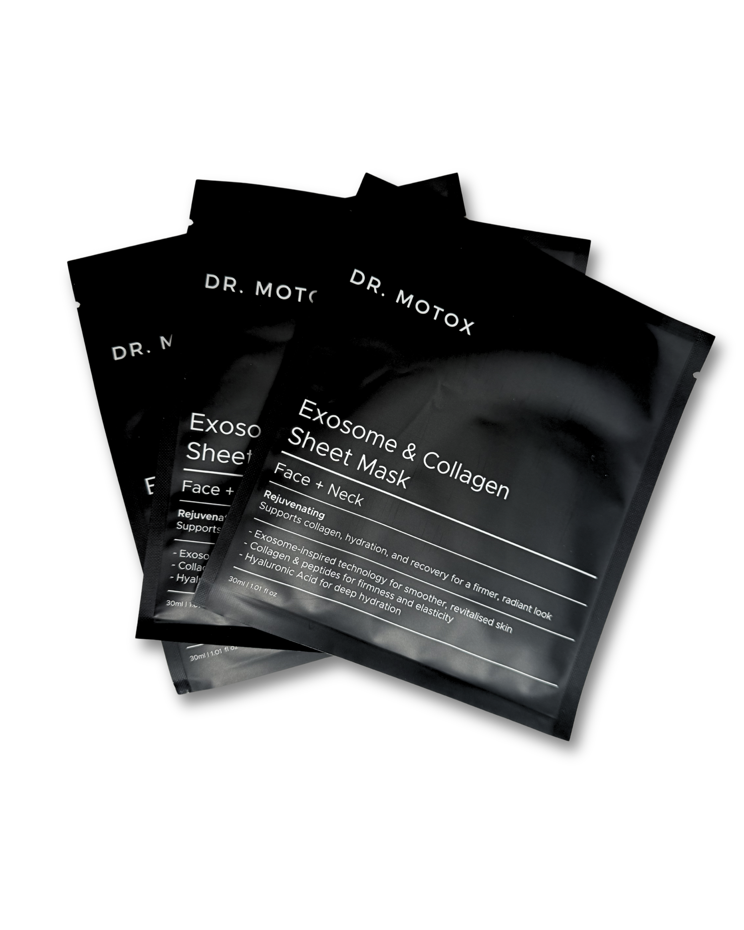 Exosome &amp; PDRN Face Sheet Mask - Pack of 5