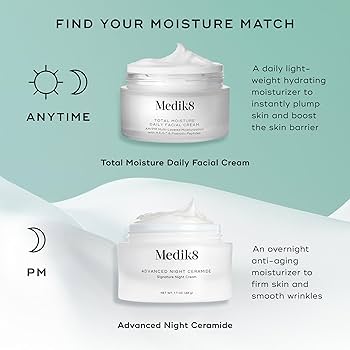 Medik8 Total Moisture Daily Facial Cream | Deep Hydration Moisturiser