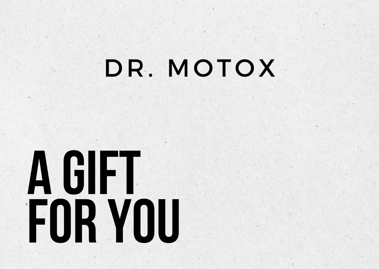 Dr Motox Gift Card