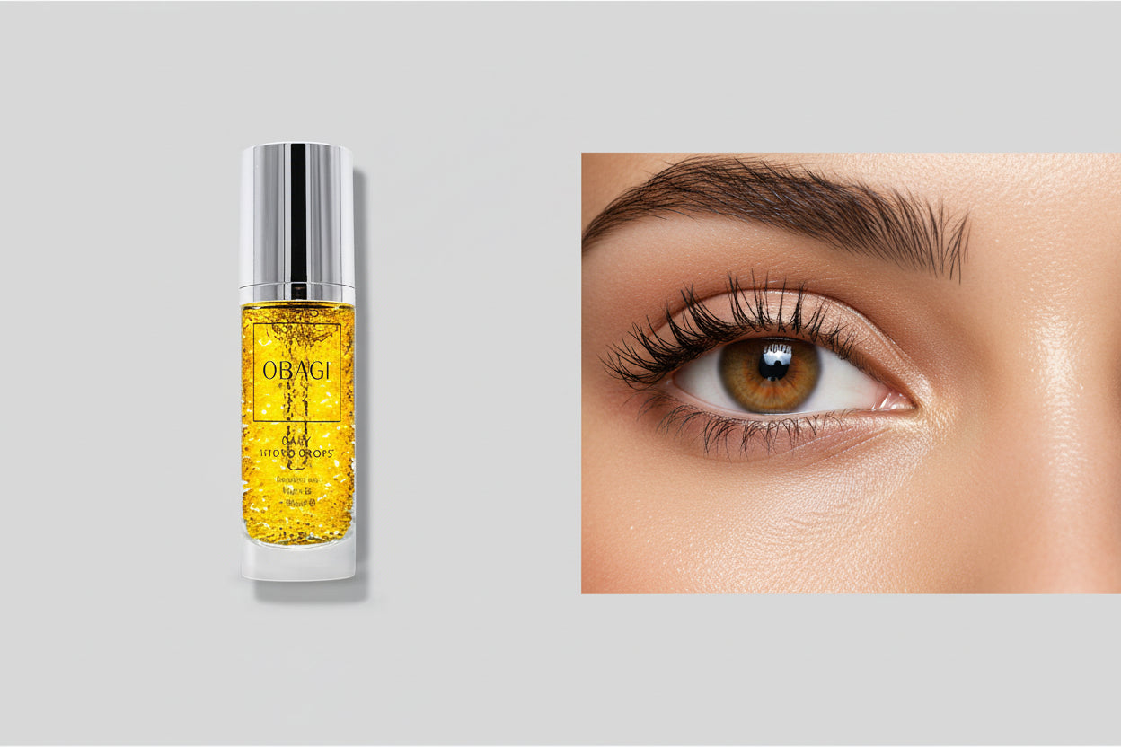 Dr Motox Hydro-Drops® Hydrating Face and Eye Serum Duo featuring Obagi Hydro-Drops for deep skin and eye hydration.