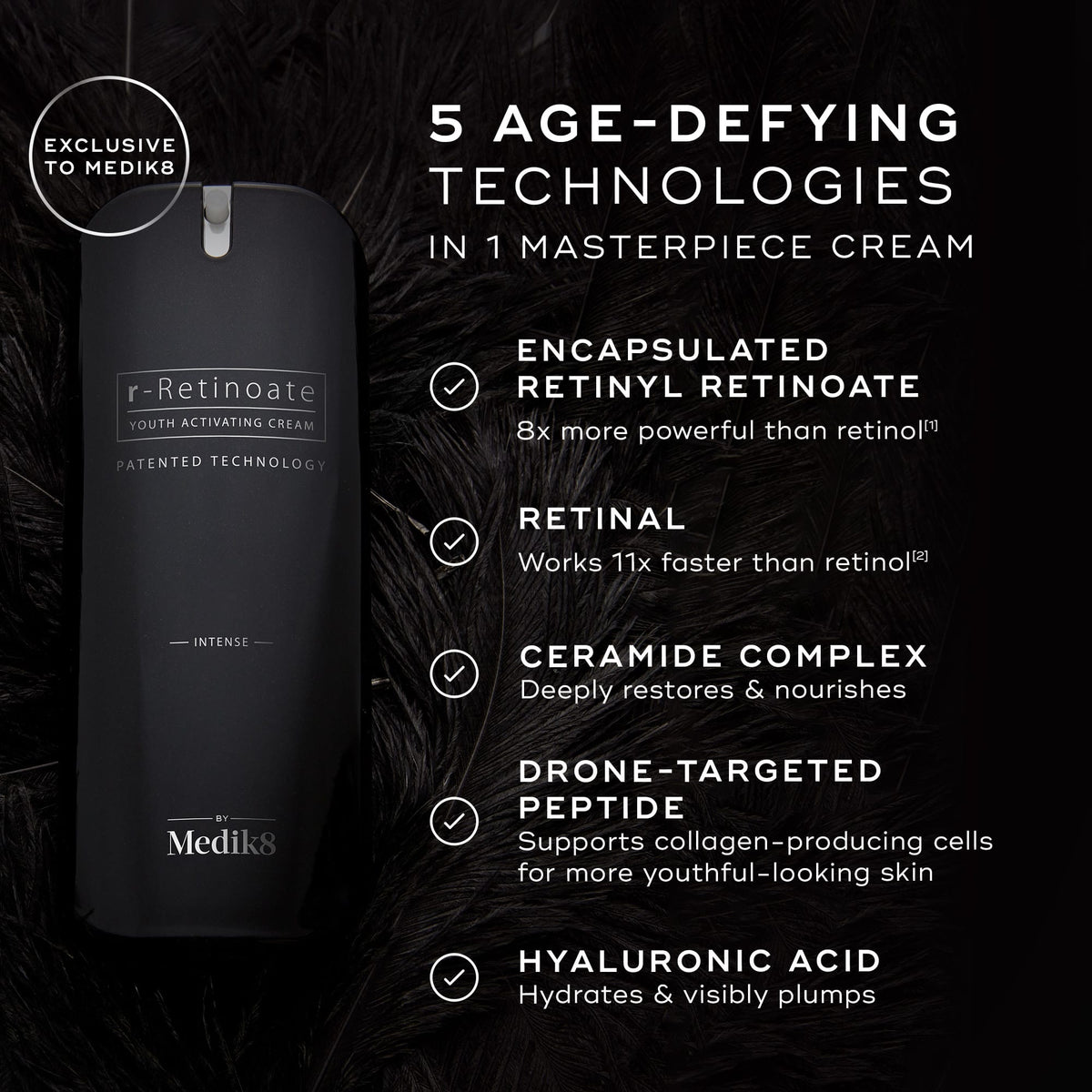 Medik8 r-Retinoate Intense key ingredients