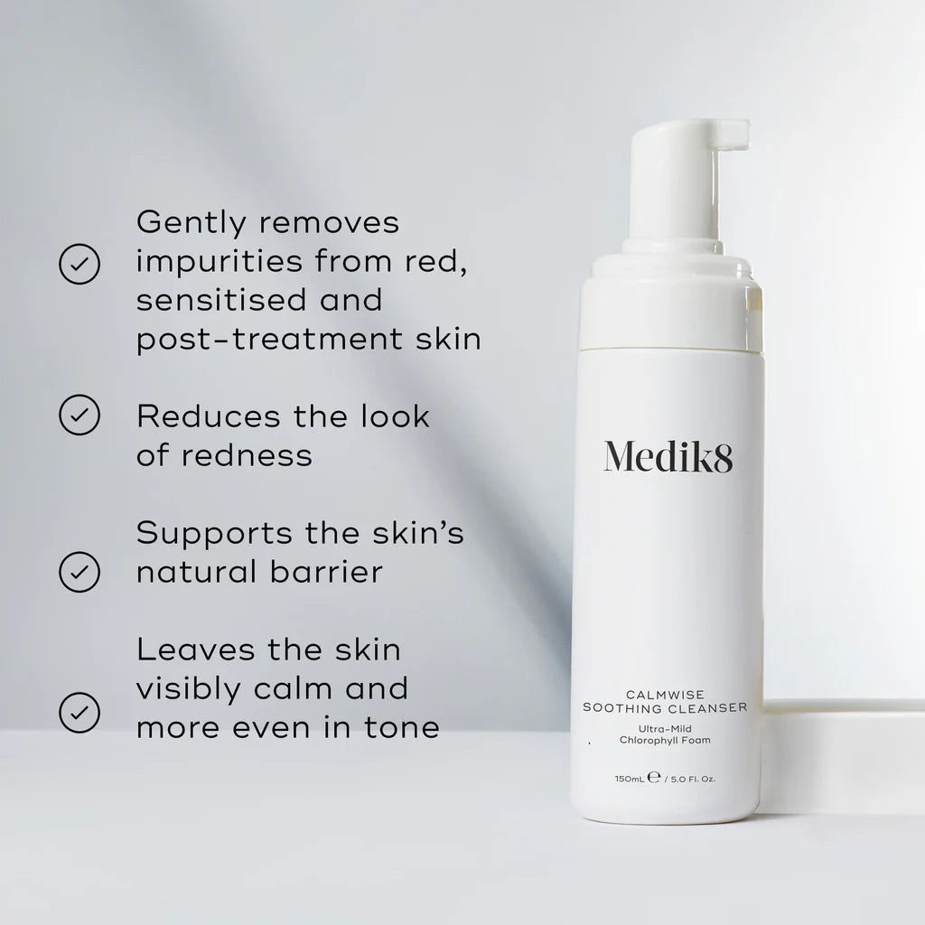 Medik8 Calmwise® Soothing Cleanser – Gentle Cleanser for Sensitive Skin (150 ml)
