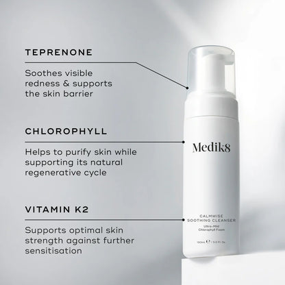 Medik8 Calmwise® Soothing Cleanser – Gentle Cleanser for Sensitive Skin (150 ml)