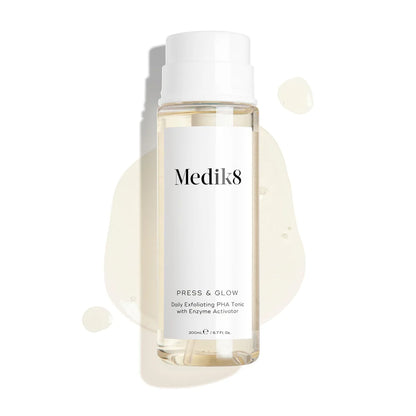 Medik8 Press &amp; Glow™ Toner – Daily Exfoliating PHA Glow Tonic (150 ml)