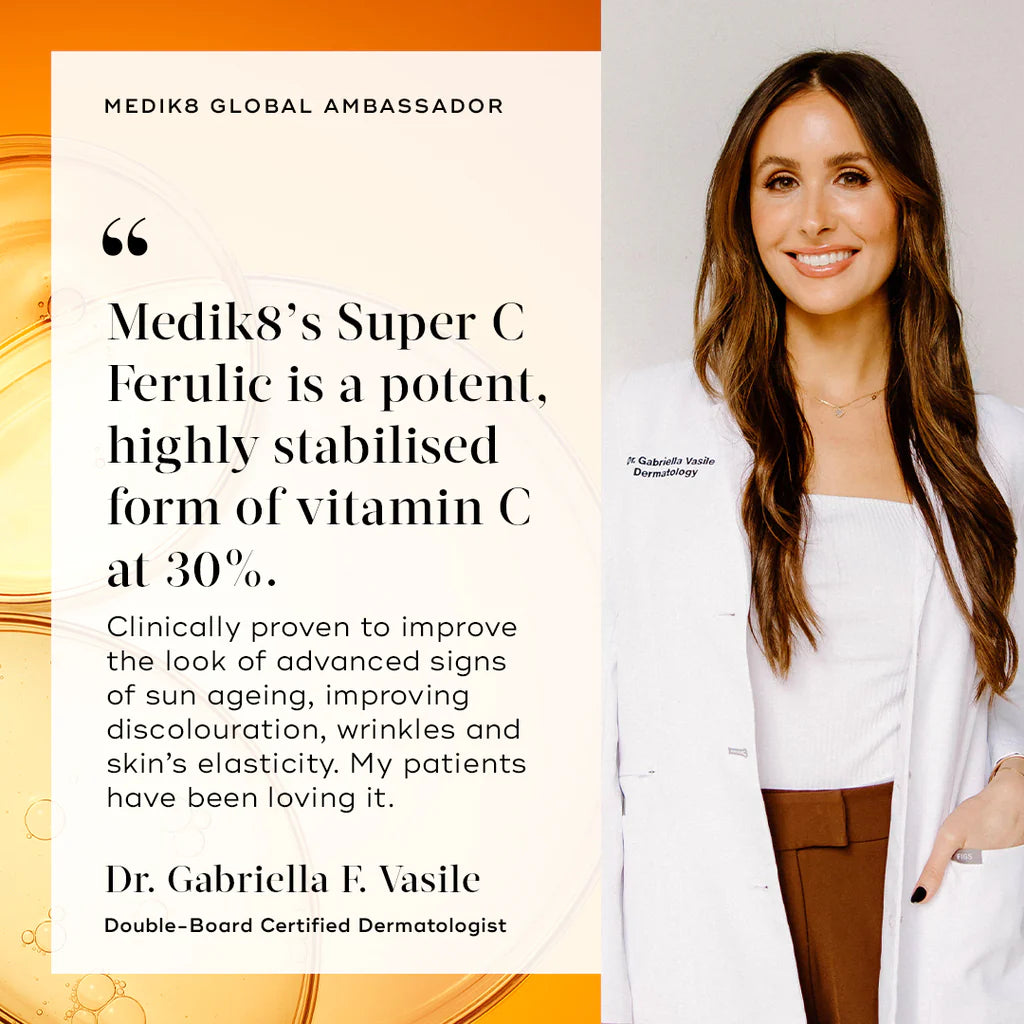 Medik8 SUPER C FERULIC™ Serum – Advanced Vitamin C Antioxidant Serum (30 ml)