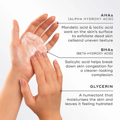 Medik8 Surface Radiance Cleanse™ – Exfoliating AHA/BHA Gel Cleanser
