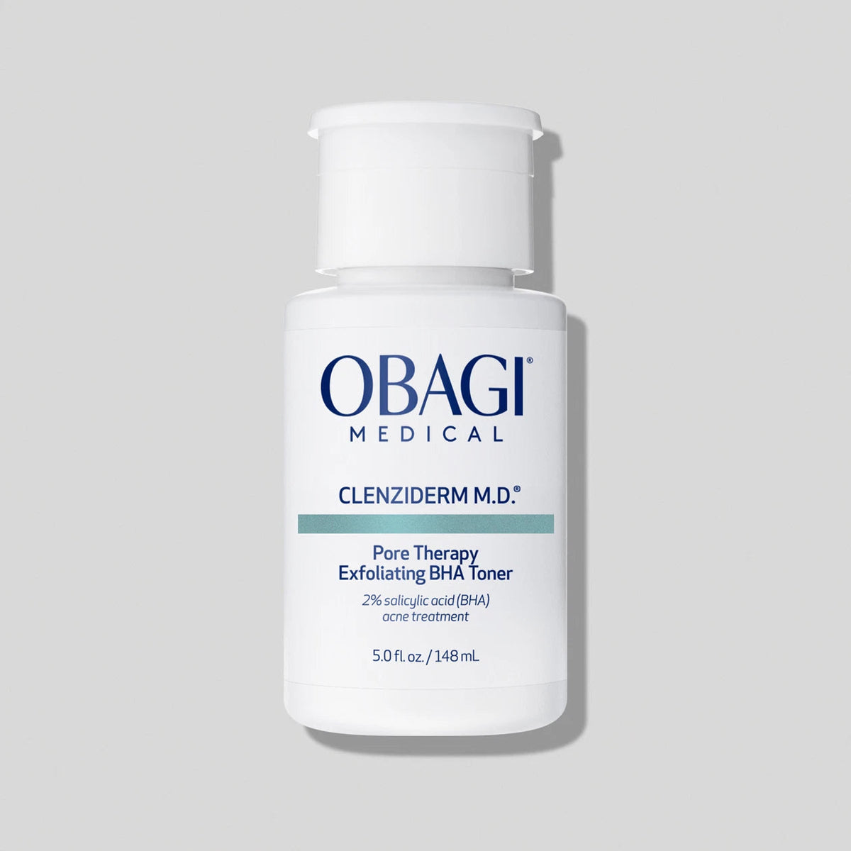 Obagi CLENZIderm M.D Pore Therapy skincare bottle with label, designed to reduce pore size and improve skin clarity.