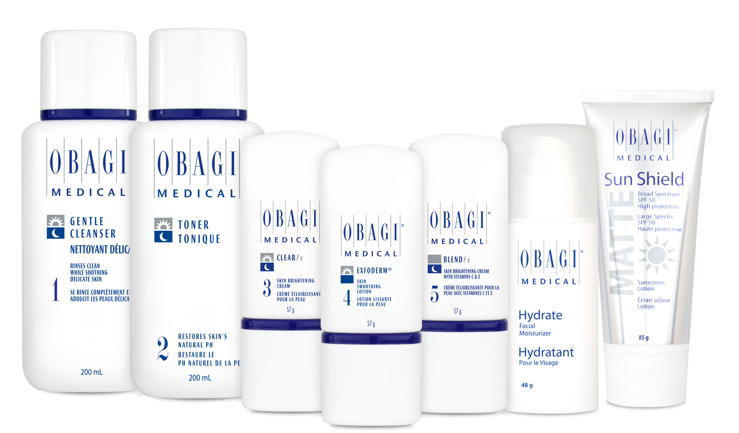 Obagi Nu-Derm Fx complete product range
