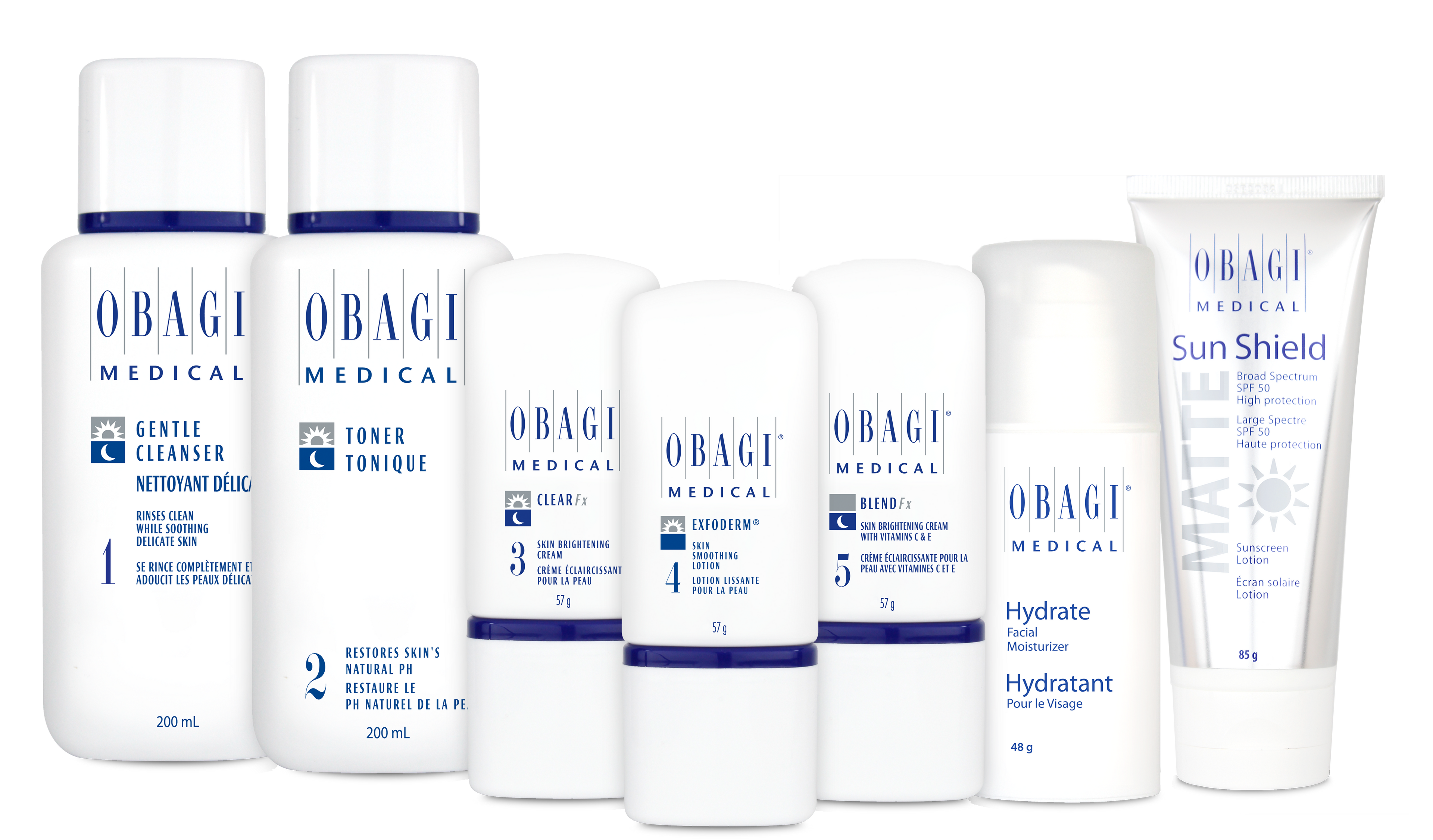 Obagi Nu-Derm Fx complete product range