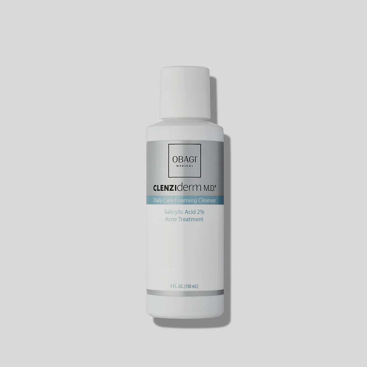 Obagi CLENZIderm M.D. Foaming Cleanser for acne-prone skin, gentle skincare cleanser with foaming texture to clear breakouts.