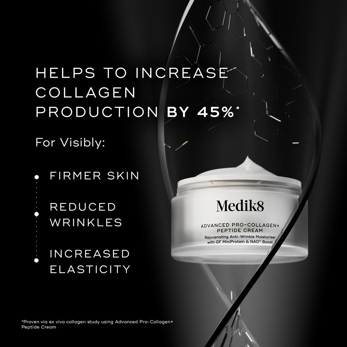 Medik8 Advanced Pro-Collagen+ Peptide Cream benefits from Medik8 UK